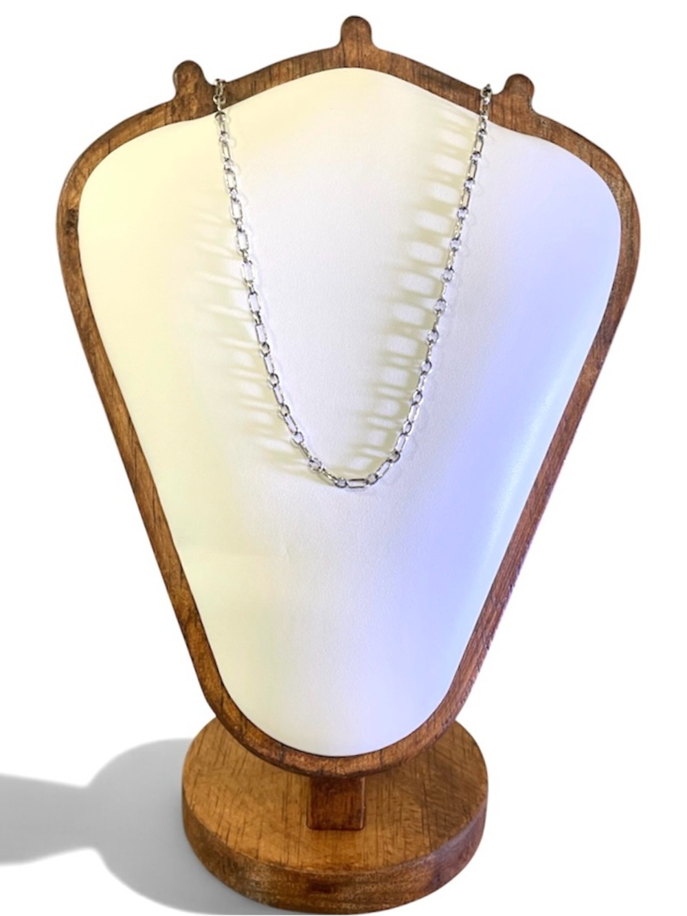 Tiffany & Co. 18” Silver Paperclip Link Necklace